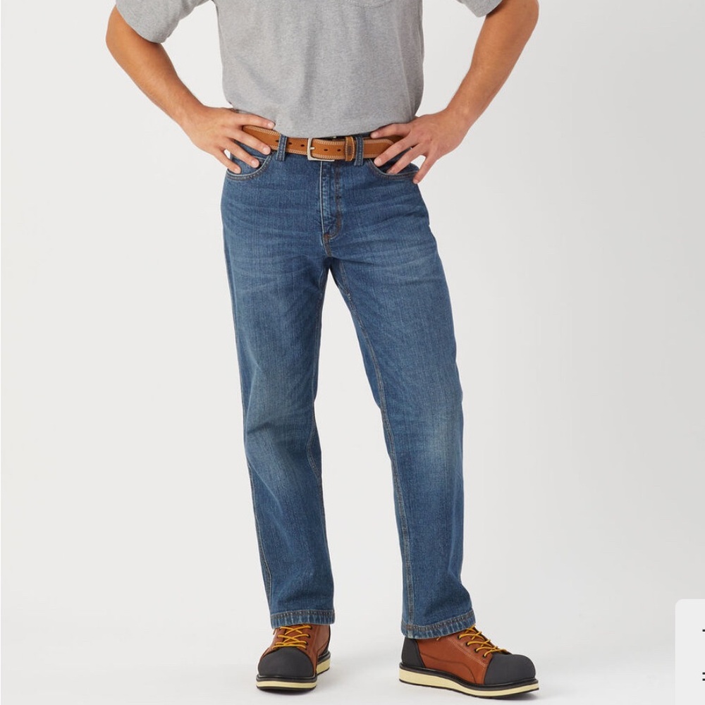 Duluth Trading Company Flex Ballroom Denim Jeans 38x30 Classic Comfort Outdoors